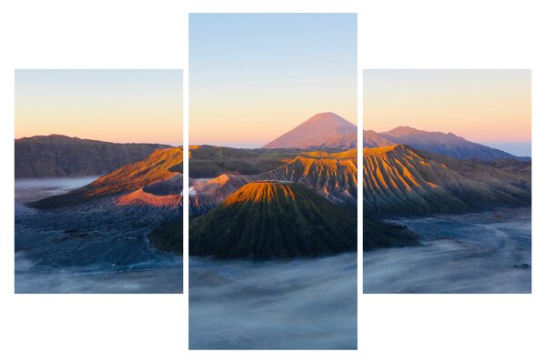 Slika planine Bromo u Indoneziji (90x60 cm)
