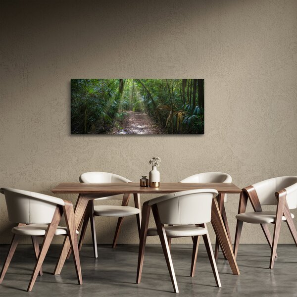 Slika - Sunčeve zrake u džungli (120x50 cm)