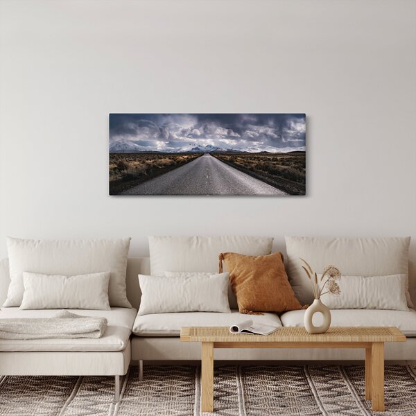 Slika ceste u pustinji (120x50 cm)