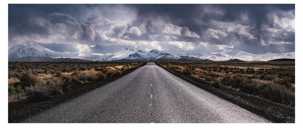 Slika ceste u pustinji (120x50 cm)