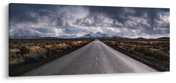 Slika ceste u pustinji (120x50 cm)
