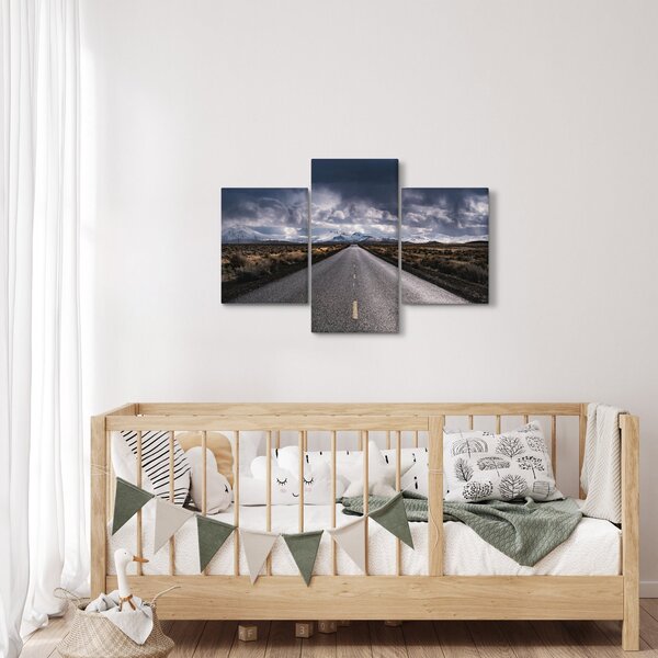 Slika ceste u pustinji (90x60 cm)