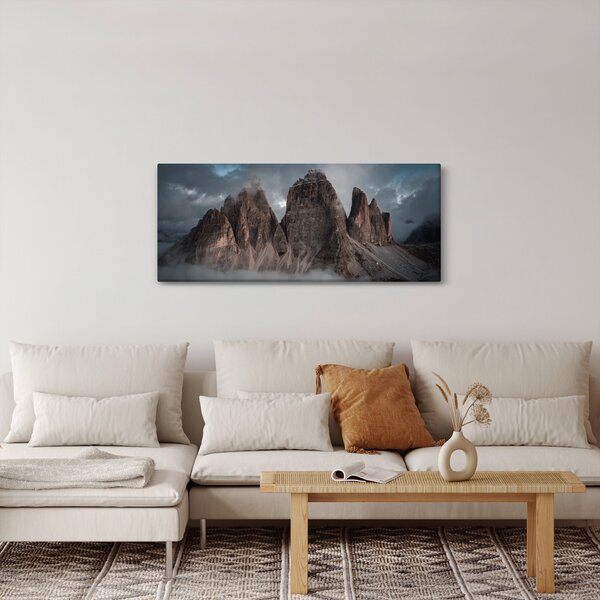 Slika - Tri zuba, talijanski Dolomiti (120x50 cm)