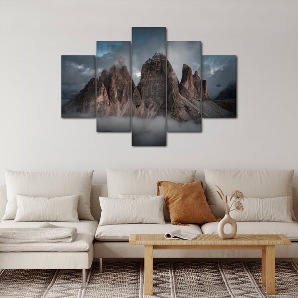 Slika - Tri zuba, talijanski Dolomiti (150x105 cm)