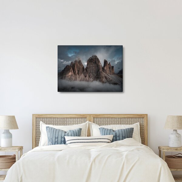 Slika - Tri zuba, talijanski Dolomiti (70x50 cm)