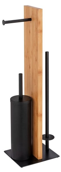 Stalak za toaletni papir sa WC četkom Wenko Lesina