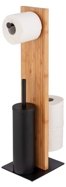 Stalak za toaletni papir sa WC četkom Wenko Lesina