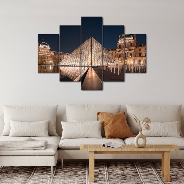 Slika - Louvre noću (150x105 cm)