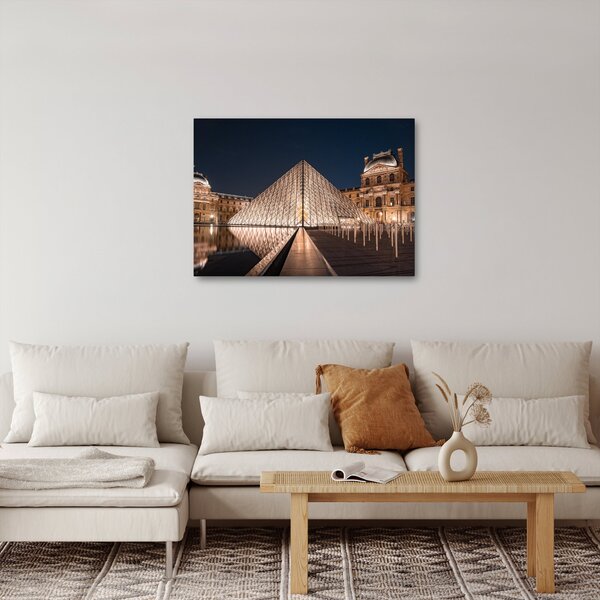 Slika - Louvre noću (70x50 cm)