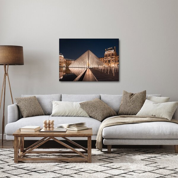 Slika - Louvre noću (70x50 cm)