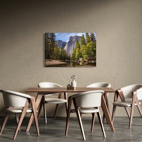 Slika - Ispod Josemitske stijene (90x60 cm)