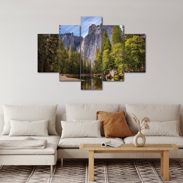 Slika - Ispod Josemitske stijene (150x105 cm)