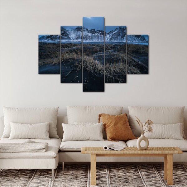 Slika pogleda na islandske vrhove (150x105 cm)