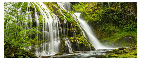 Slika - Slap, Wind River Valley (120x50 cm)