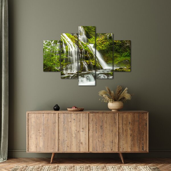 Slika - Slap, Wind River Valley (150x105 cm)