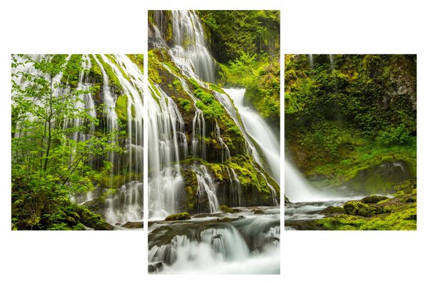 Slika - Slap, Wind River Valley (90x60 cm)