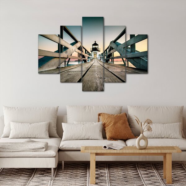 Slika - Na molu (150x105 cm)