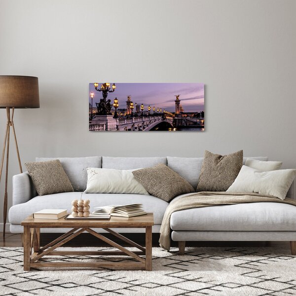 Slika - Most Aleksandra III. u Parizu (120x50 cm)