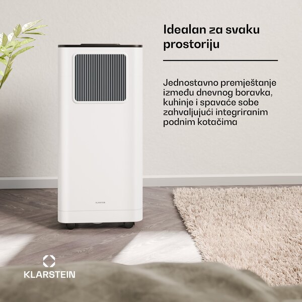 Klarstein Breeze Box mobilni klima uređaj | 11000 BTU | 32 cm | 51 m² | Energetski razred A