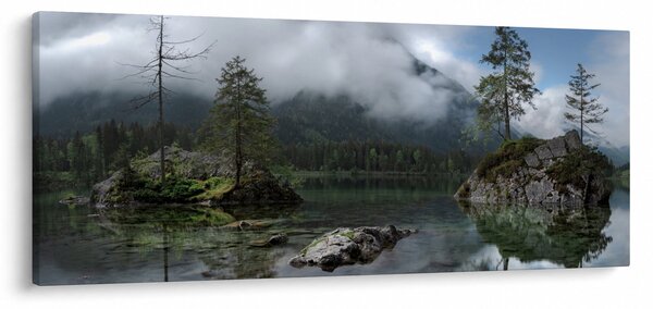 Slika drveća u jezeru (120x50 cm)