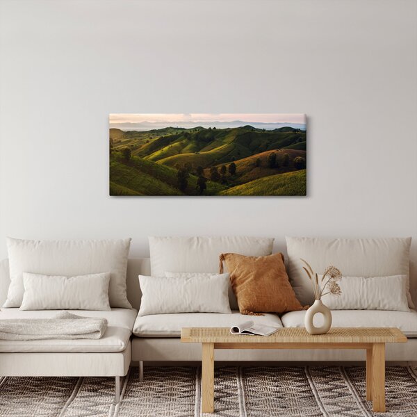 Slika - Pogled na tajlandska brda (120x50 cm)