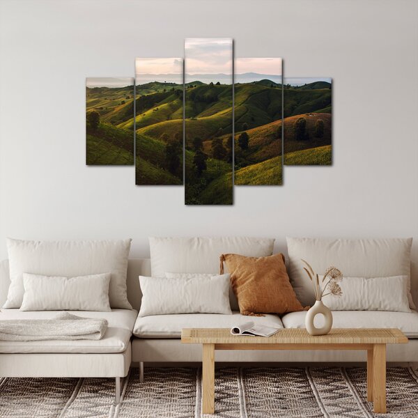 Slika - Pogled na tajlandska brda (150x105 cm)