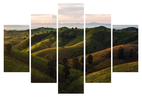 Slika - Pogled na tajlandska brda (150x105 cm)