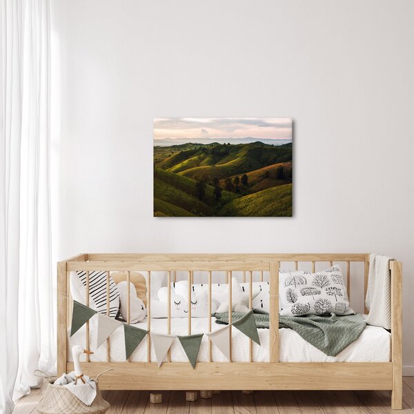 Slika - Pogled na tajlandska brda (70x50 cm)