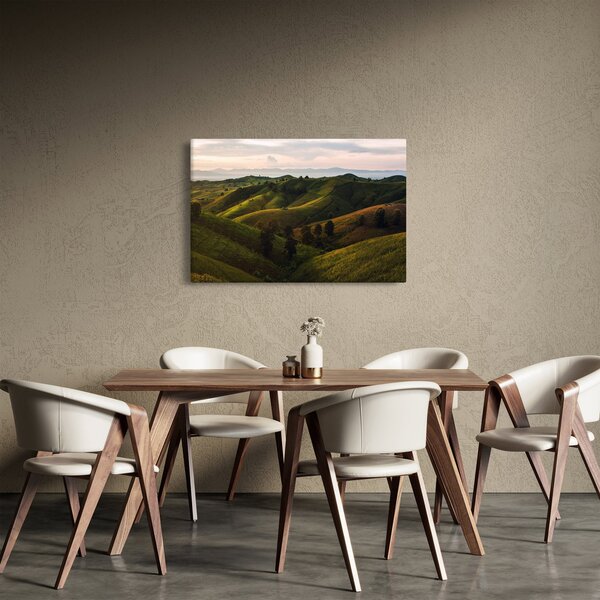 Slika - Pogled na tajlandska brda (90x60 cm)