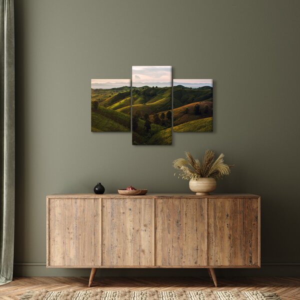Slika - Pogled na tajlandska brda (90x60 cm)