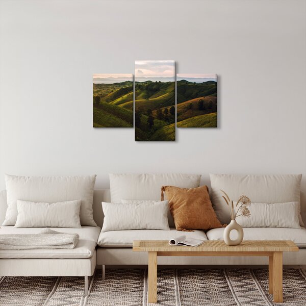 Slika - Pogled na tajlandska brda (90x60 cm)