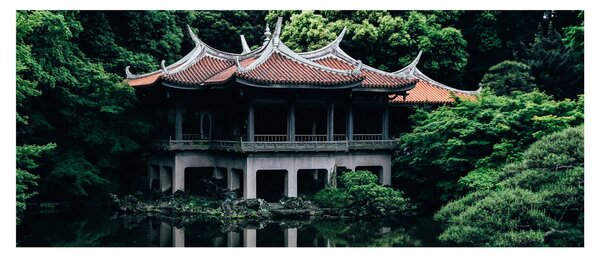Slika japanskog nacionalnog vrta (120x50 cm)