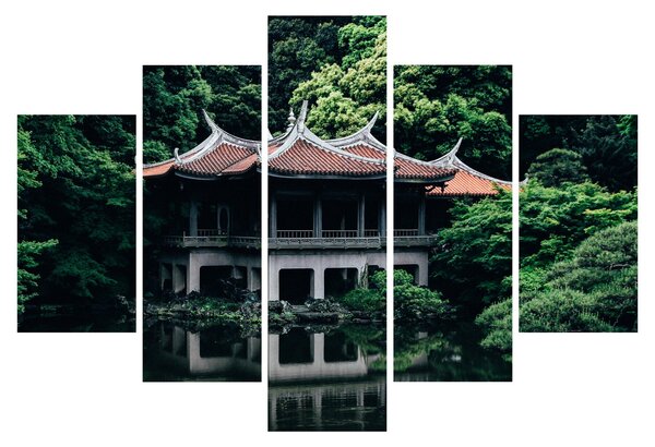 Slika japanskog nacionalnog vrta (150x105 cm)