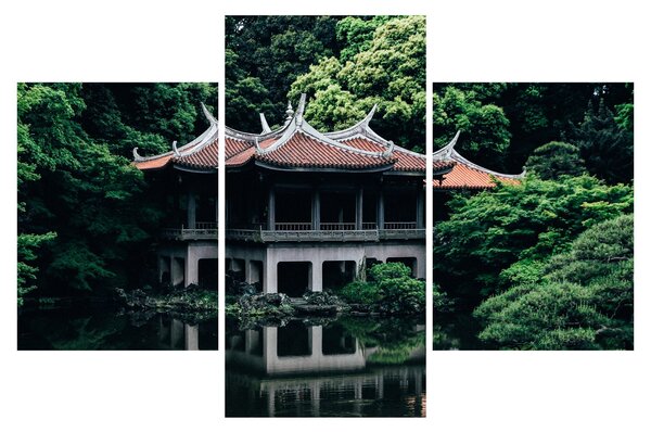 Slika japanskog nacionalnog vrta (90x60 cm)