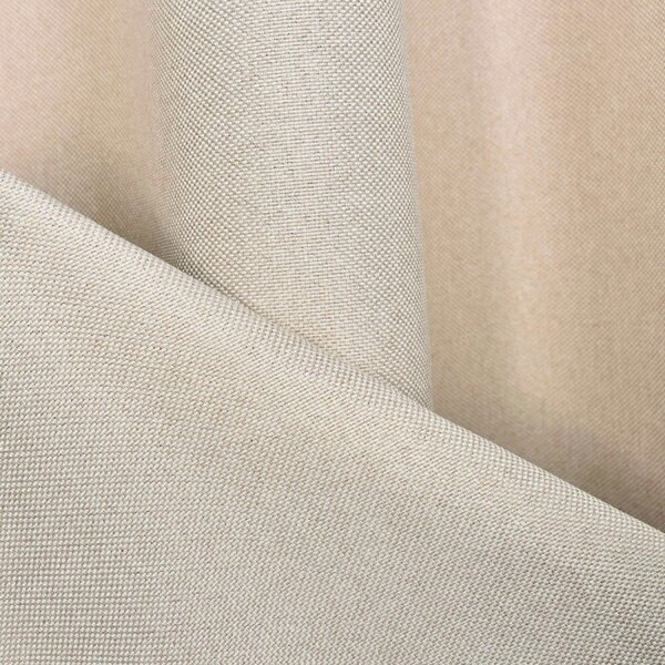 Blackout dekor tkanina Light Beige Canvas bež vis. 2,80 m