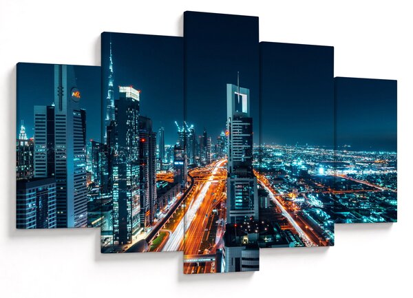 Slika - Dubai noću (150x105 cm)