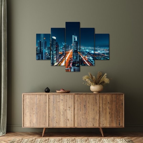 Slika - Dubai noću (150x105 cm)