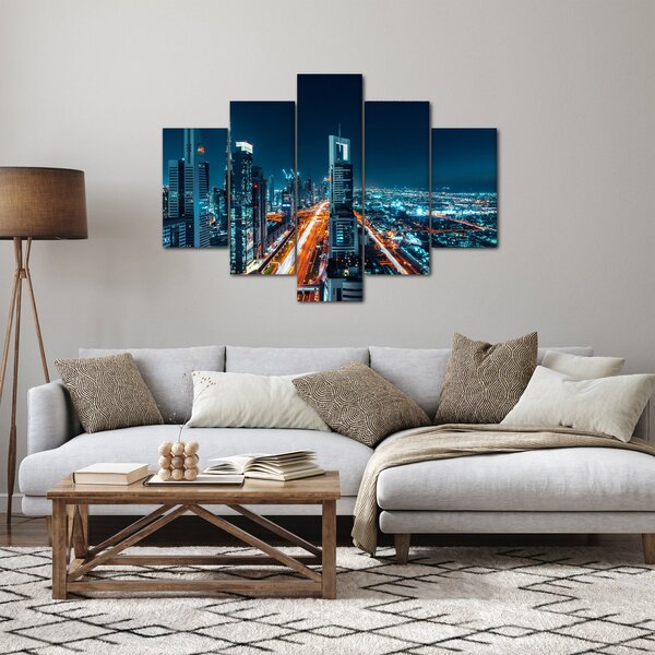 Slika - Dubai noću (150x105 cm)