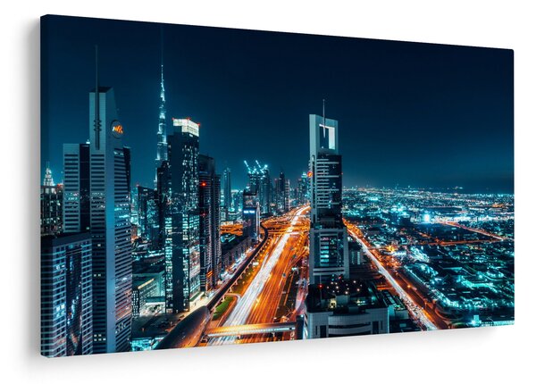 Slika - Dubai noću (90x60 cm)