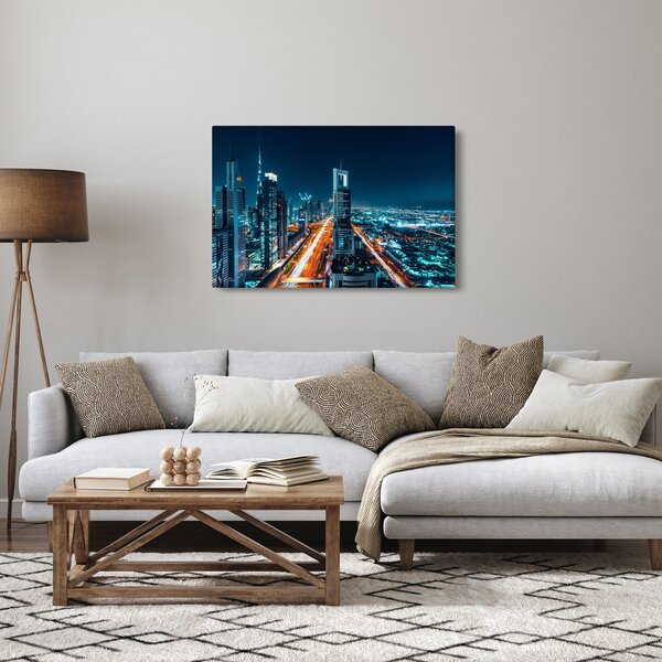 Slika - Dubai noću (90x60 cm)