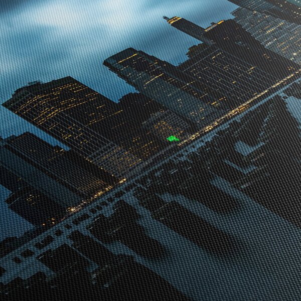 Slika - Pogled na nebodere u New Yorku (150x105 cm)