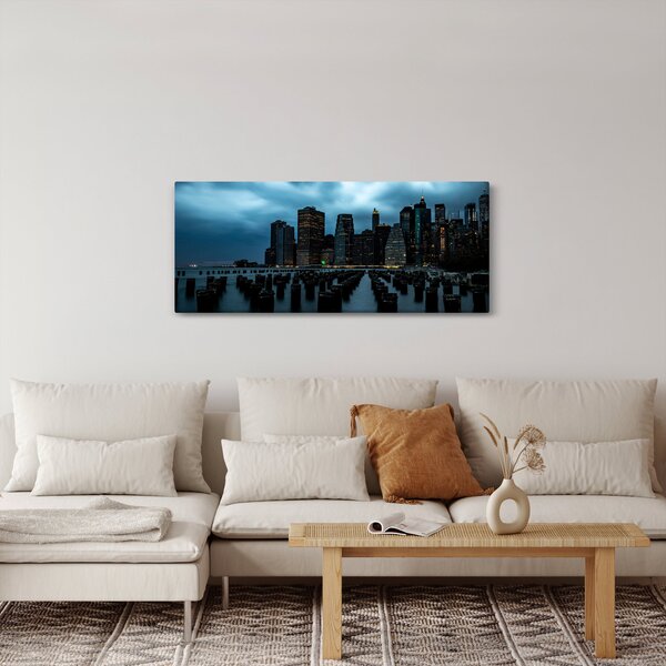 Slika - Pogled na nebodere u New Yorku (120x50 cm)