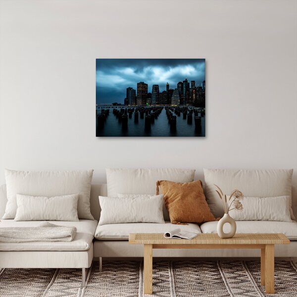 Slika - Pogled na nebodere u New Yorku (70x50 cm)