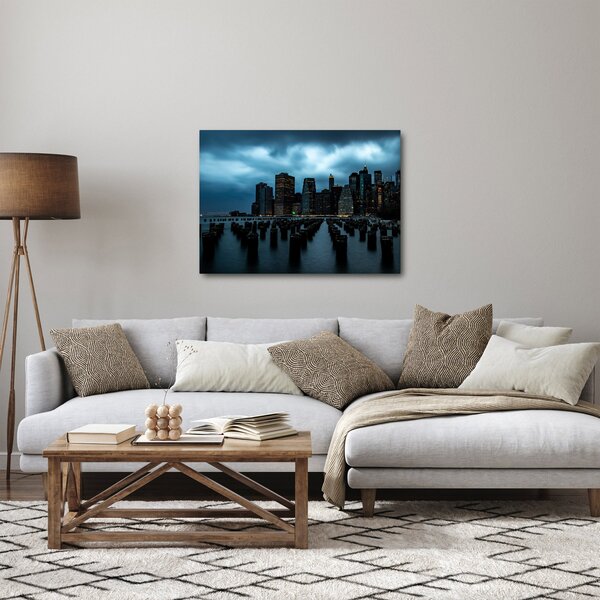 Slika - Pogled na nebodere u New Yorku (70x50 cm)