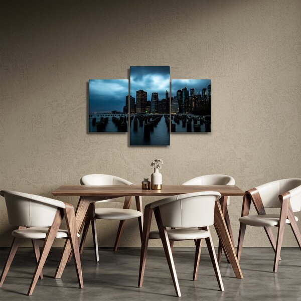 Slika - Pogled na nebodere u New Yorku (90x60 cm)