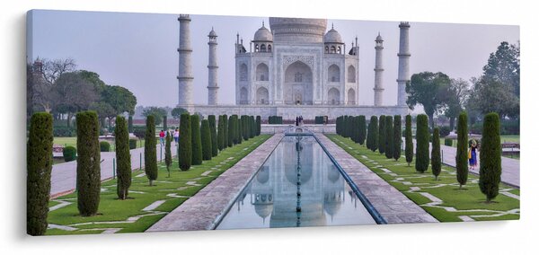 Slika - Taj Mahal pri izlasku sunca (120x50 cm)