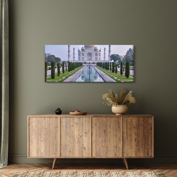 Slika - Taj Mahal pri izlasku sunca (120x50 cm)