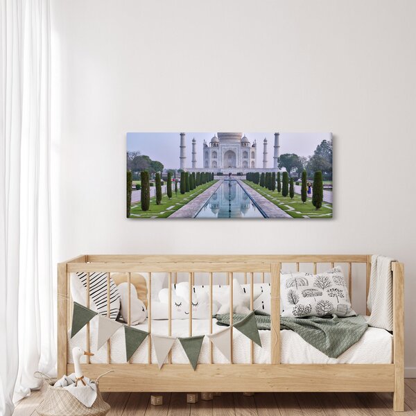 Slika - Taj Mahal pri izlasku sunca (120x50 cm)