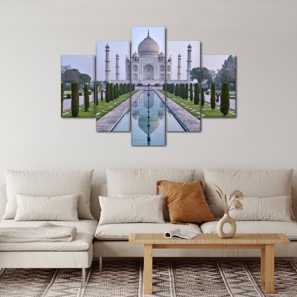 Slika - Taj Mahal pri izlasku sunca (150x105 cm)