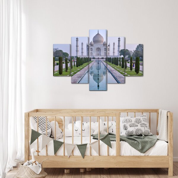 Slika - Taj Mahal pri izlasku sunca (150x105 cm)